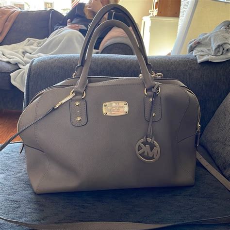 michael kors large satchel 35s3gsas3l|Michael Kors Saffiano Large Leather Satchel 35s3gsas3l .